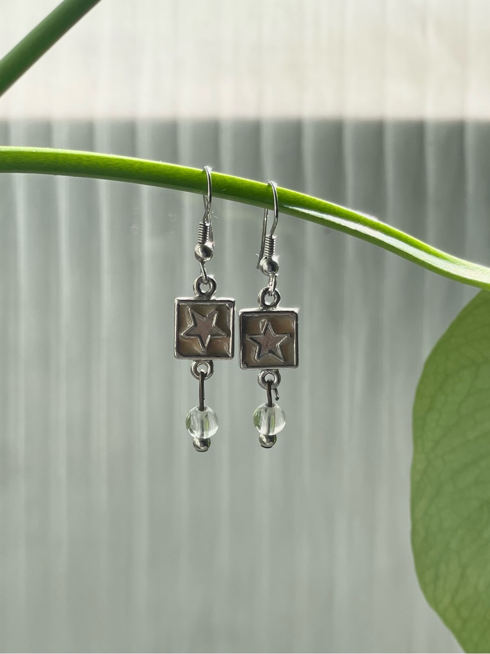 2000s Y2K Star Dangle Earrings - Elegant Women's Jewelry